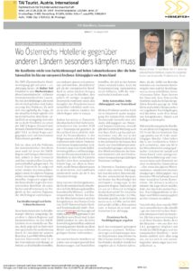 Wo Österreichs Hotellerie gegenüber anderen Ländern besonders kämpfen muss