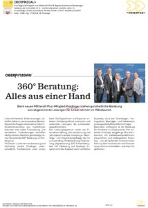 360” Beratung: Alles aus einer Hand