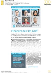 Finanzen fest im Griff